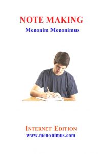 Note Making 1 Note Making