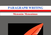 Paragraph Writing Paragraph Writing