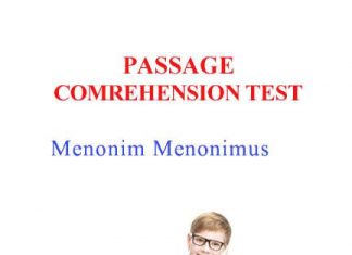 Passage Comprehension Passage Comprehension