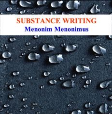 Substance Writing Substance Writing