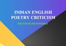 Indian English Poetry Criticism Indian English Poetry Criticism