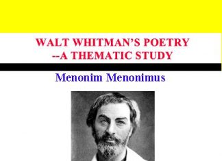 Walt Whitman’s Poetry A Thematic Study Walt Whitman's Poetry A Thematic Study
