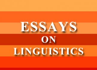 Essays on Linguistics Essays on Linguistics