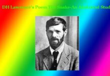 DH Lawrence’s Poem The Snake-An Analytical Study DH Lawrence's Poem The Snake-An Analytical Study