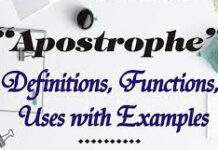Apostrophe | Apostrophe Meaning, Definition, Examples, Illustration Apostrophe Meaning