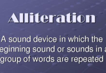 Alliteration | Alliteration Meaning, Definition & Illustration Alliteration Meaning