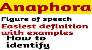 Epanaphora-Figure of Speech