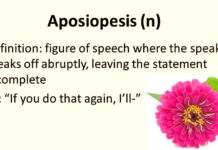 Aposiopesis | Aposiopesis Meaning, Definition, Examples Aposiopesis Meaning