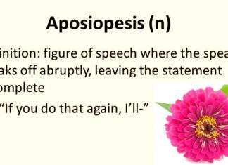 Aposiopesis | Aposiopesis Meaning, Definition, Examples Aposiopesis Meaning