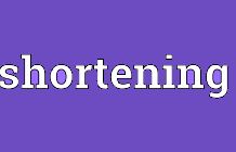 Shortening | Meaning | Definition Shortening Shortening Meaning Shortening Definition