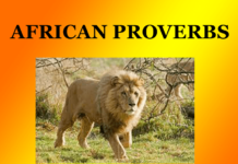 African Proverbs African Proverbs