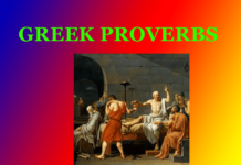 Greek Proverbs Greek Proverbs