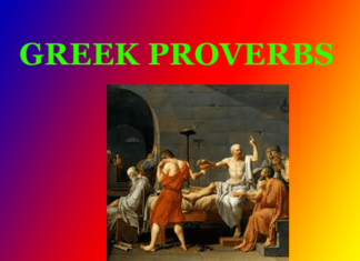 Greek Proverbs Greek Proverbs