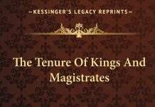 John Milton | The Tenure of Kings and Magistrates | A Review John Milton The Tenure of Kings and Magistrates A Review