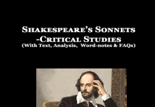 Shakespeare | Sonnets | Critical Studies Shakespeare Sonnets Critical Studies