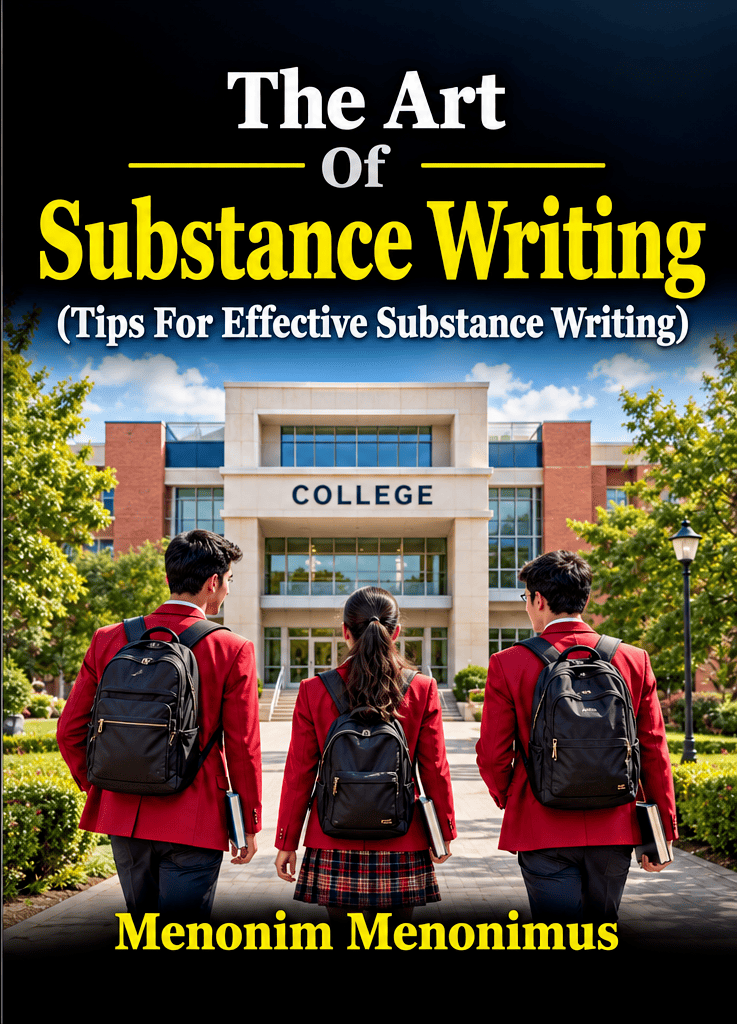 Substance Writing 1 Substance Writing