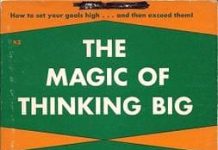 The Magic of Thinking Big | David J Schwartz | A Review The Magic of Thinking Big David J Schwartz A Review