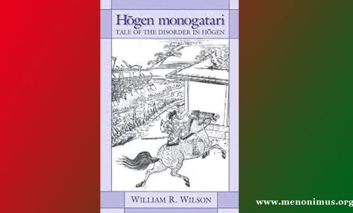 The Hogen Monogatari And Heiji Monogatari’- A Review - Menonimus