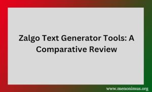 Zalgo Text Generator Tools A Comparative Review