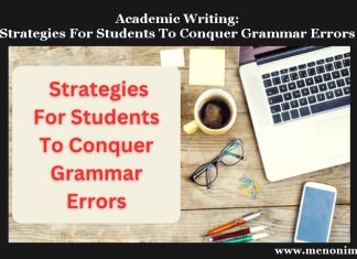 Academic Writing: Strategies For Students To Conquer Grammar Errors Academic Writing Strategies For Students To Conquer Grammar Errors