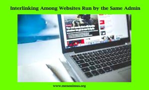 Interlinking Among Websites Run by the Same Admin
