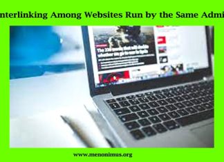 Interlinking Among Websites Run by the Same Admin Interlinking Among Websites Run by the Same Admin