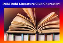 Doki Doki Literature Club Characters Doki Doki Literature Club Characters