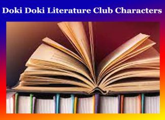 Doki Doki Literature Club Characters Doki Doki Literature Club Characters