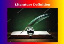 Literature Definition Literature Definition
