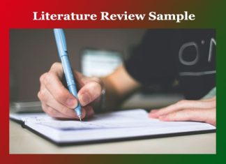 Literature Review Sample Literature Review Sample
