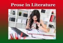 Prose in Literature Prose in Literature
