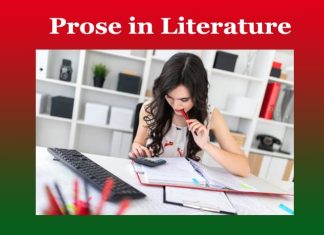 Prose in Literature Prose in Literature