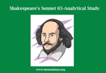 Shakespeare’s Sonnet 65-Analytical Study Shakespeare's Sonnet 65-Analytical Study
