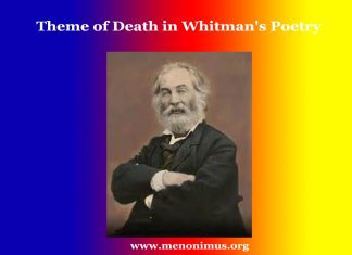Theme of Death in Whitman’s Poetry Theme of Death in Whitman's Poetry