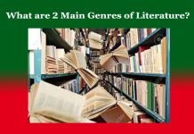 What are 2 Main Genres of Literature? What are 2 Main Genres of Literature