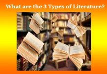 What are the 3 Types of Literature ? What are the 3 Types of Literature