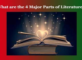 What are the 4 Major Parts of Literature? What are the 4 Major Parts of Literature