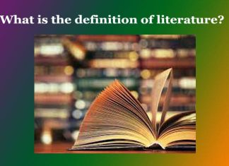 What is the definition of literature? What is the definition of literature
