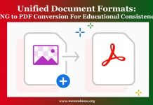 Unified Document Formats: PNG to PDF Conversion For Educational Consistency Unified Document Formats PNG to PDF Conversion For Educational Consistency