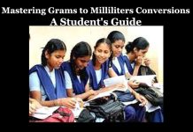 Mastering Grams to Milliliters Conversions A Student’s Guide Mastering Grams to Milliliters Conversions A Student's Guide