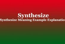 Synthesize | Synthesize Meaning Example Explanation Synthesize Synthesize Meaning Example Explanation