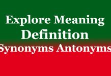 Explore Meaning | Explore Definition Synonyms Antonyms Explore Meaning Explore Definition Synonyms Antonyms