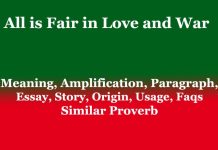 All is Fair in Love and War | Meaning, Amplification, Essay, Origin, Usage All is Fair in Love and War