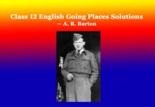 Class 12 English Going Places Solutions Class 12 English Going Places Solutions