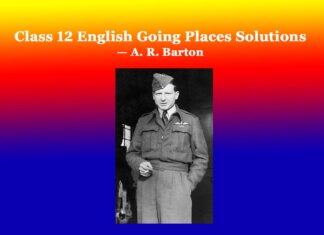 Class 12 English Going Places Solutions Class 12 English Going Places Solutions