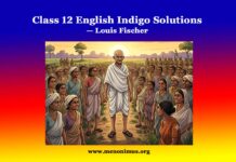 Class 12 English Indigo Solutions Class 12 English Indigo Solutions