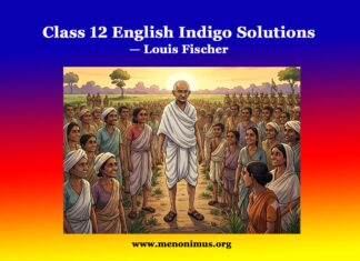 Class 12 English Indigo Solutions Class 12 English Indigo Solutions