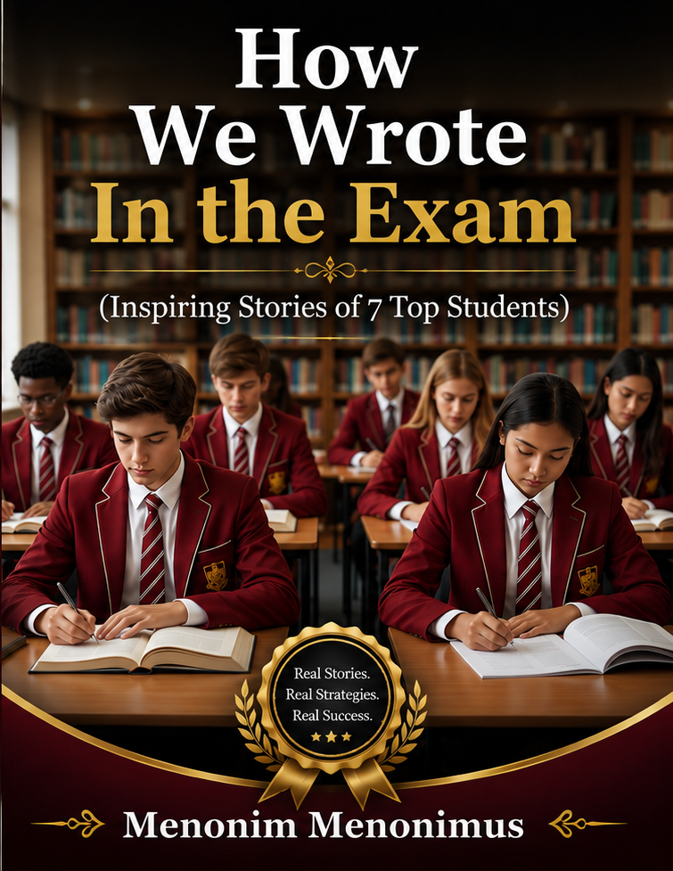 How We Wrote in the Exam 1 How We Wrote in the Exam