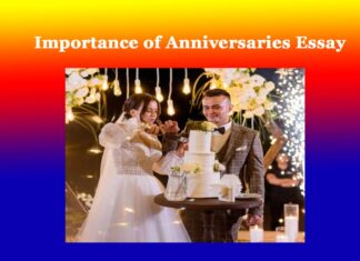 Importance of Anniversaries Essay Importance of Anniversaries Essay