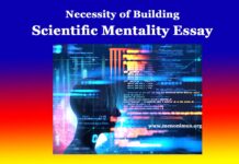 Necessity of Building Scientific Mentality Essay Necessity of Building Scientific Mentality Essay